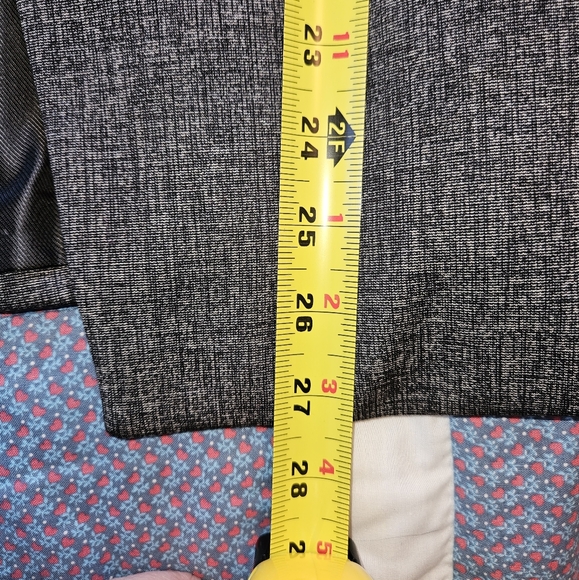 Banana Republic Blazer Size 12 Heather Charcoal Gray NWT - Picture 13 of 13